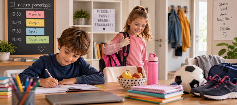 come-organizzare-la-routine-pomeridiana-dei-bambini-tra-compiti-sport-e-tempo-libero